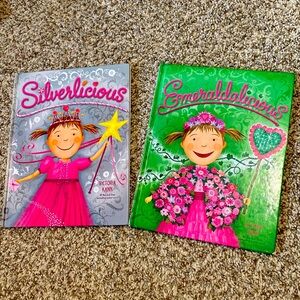 Reading books Pinkalicious